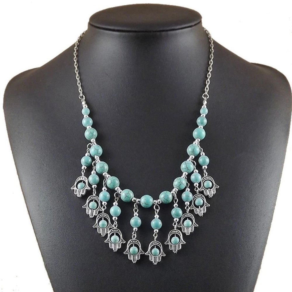 Bohemia Beads hand Choker Neckalces